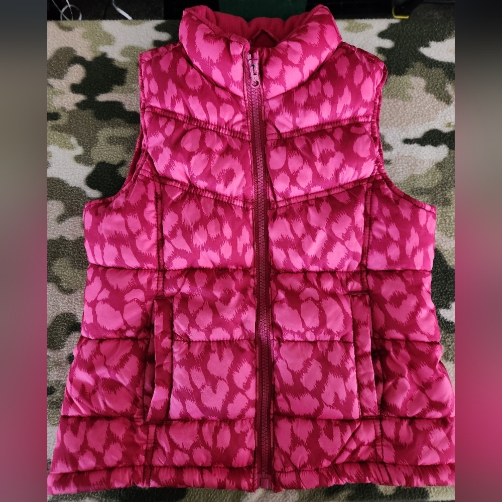 Pattern Puffy Vest